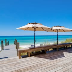 Sand and Sun 30A Beachfront Townhome, Golf Cart