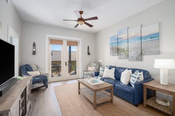 Redfish Bluefish 30A Condo, Golf Cart, Pool - Image 1
