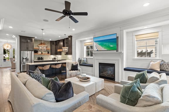 Seaglass" Watersound home with Golf Cart, Pool, and Private Beach - Image 1