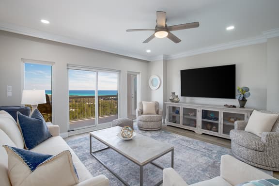 Deja Blue Gulf View Condo at Tops'l, Pool - Image 1